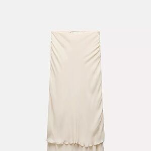 Zara layer midi skirt